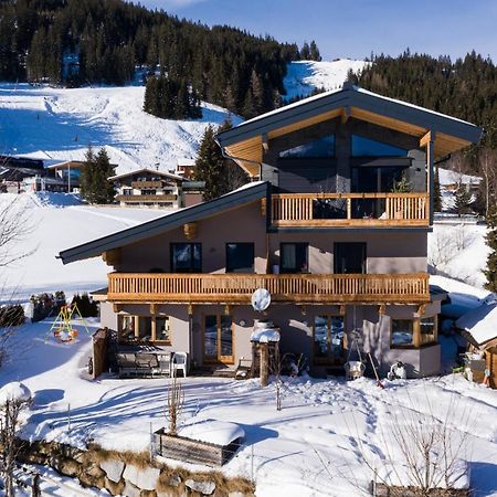 Ski In - Ski Out Panoramaferienhaus Breitmoos Neben Mittelstation Mittersill Esterno foto