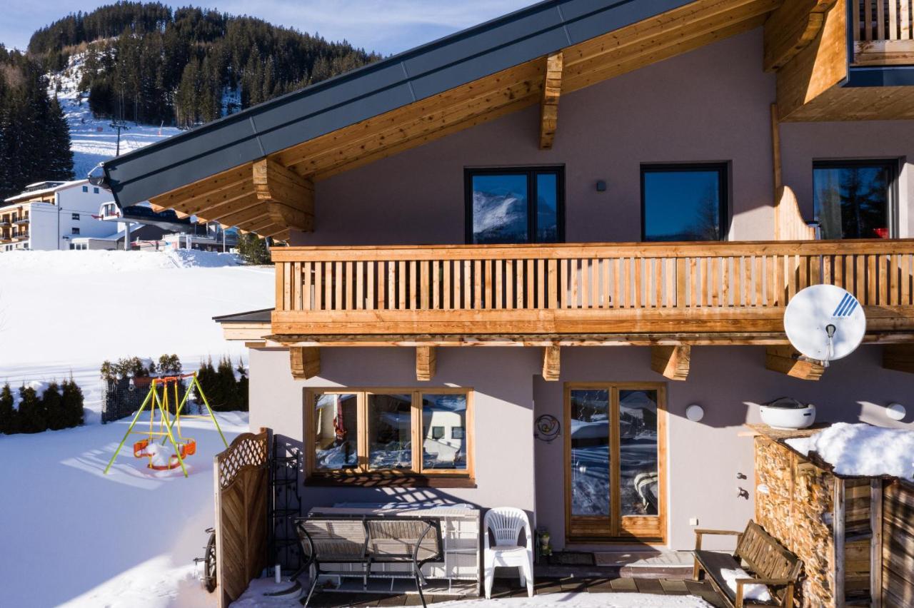 Ski In - Ski Out Panoramaferienhaus Breitmoos Neben Mittelstation Mittersill Esterno foto