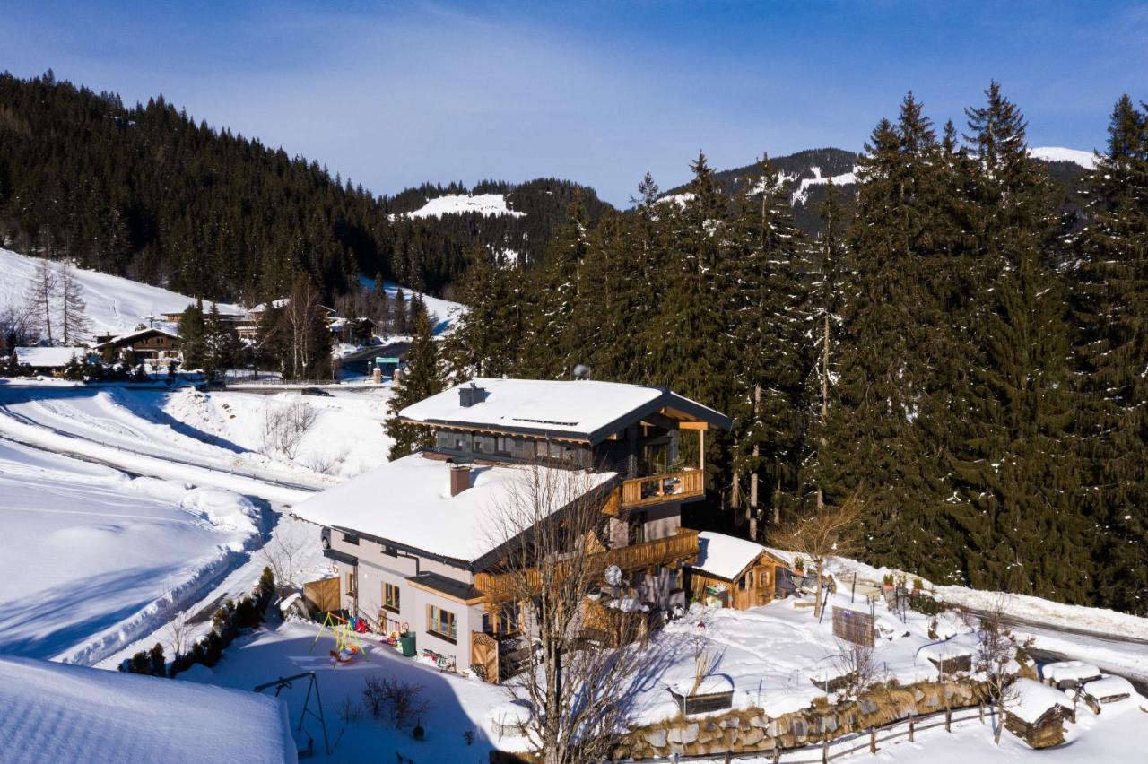 Ski In - Ski Out Panoramaferienhaus Breitmoos Neben Mittelstation Mittersill Esterno foto