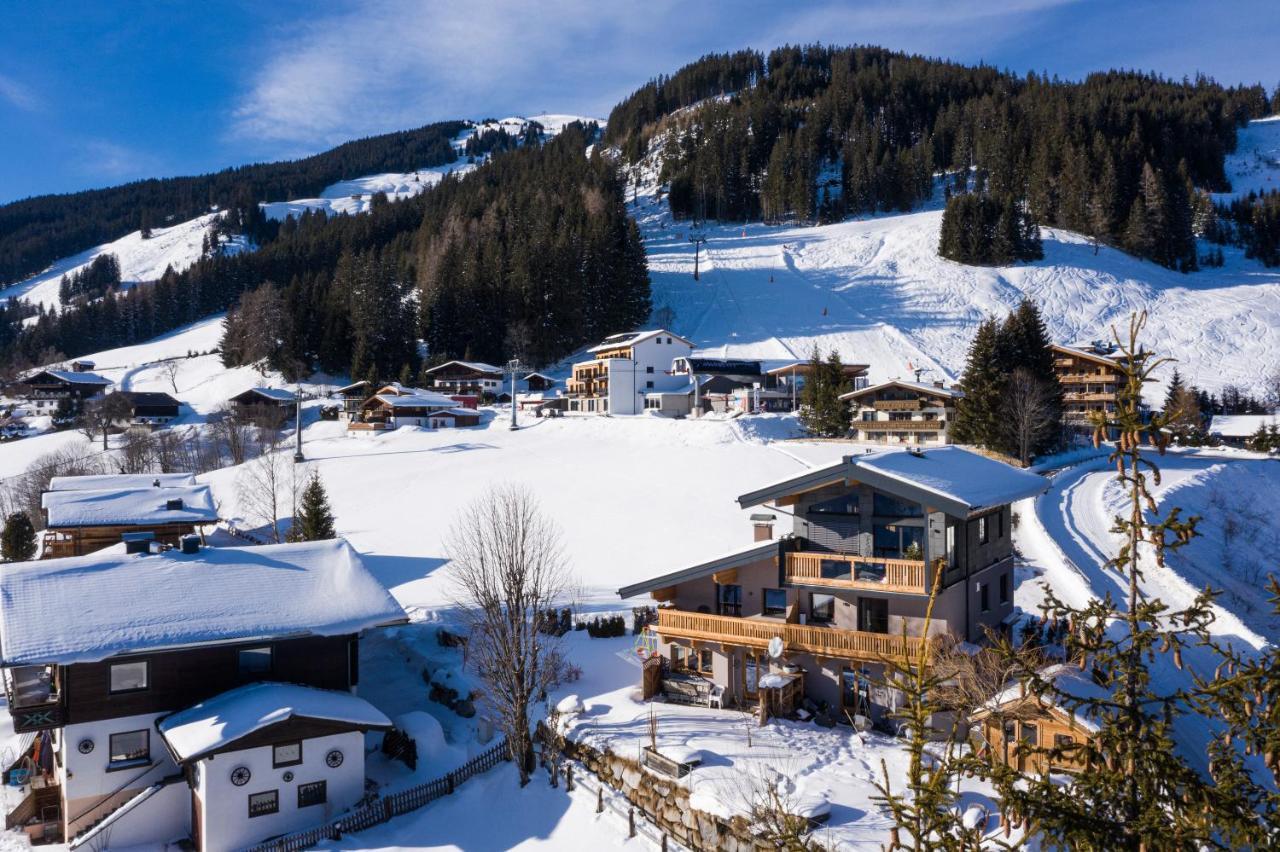 Ski In - Ski Out Panoramaferienhaus Breitmoos Neben Mittelstation Mittersill Esterno foto